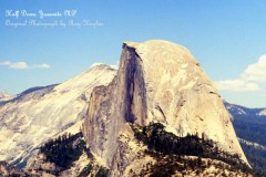 Half Dome from Glacier Pt.